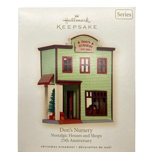 Hallmark Keepsake DON'S NURSERY Ornament 25th Anniversary Edition 2008 NEW